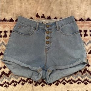 Roxy high waisted shorts
